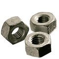 Newport Fasteners Heavy Hex Nut, 5/16"-18, Steel, Grade A, Hot Dipped Galvanized, 19/64 in Ht, 100 PK 495163-PR-100